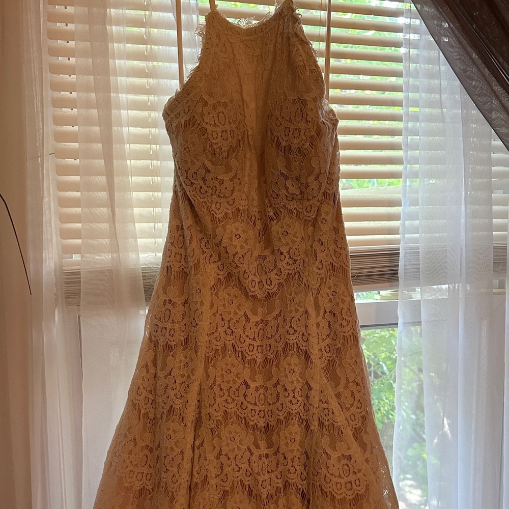 Adorable White/Pink dress